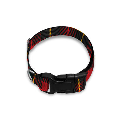 Clan Macqueen Tartan Pattern Print Dog Collar
