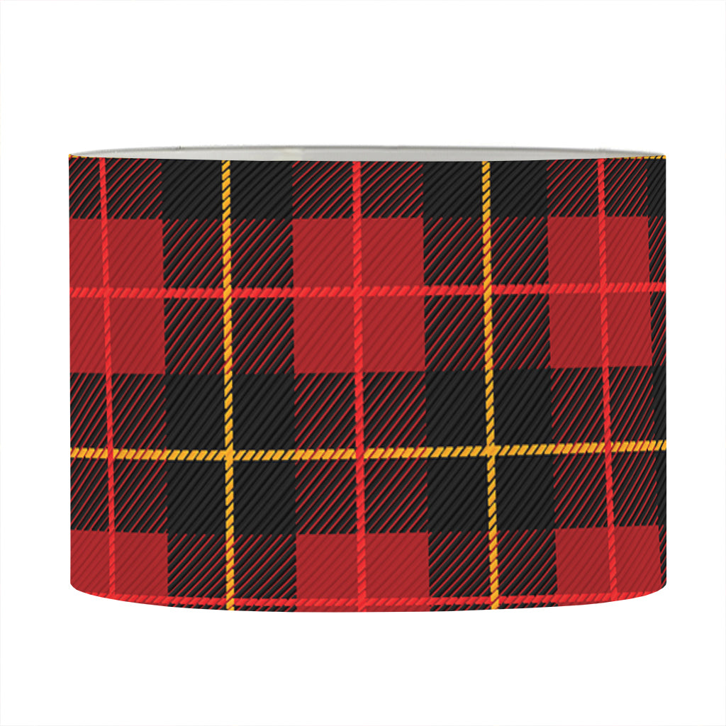 Clan Macqueen Tartan Pattern Print Drum Lamp Shade