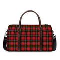 Clan Macqueen Tartan Pattern Print Duffel Bag