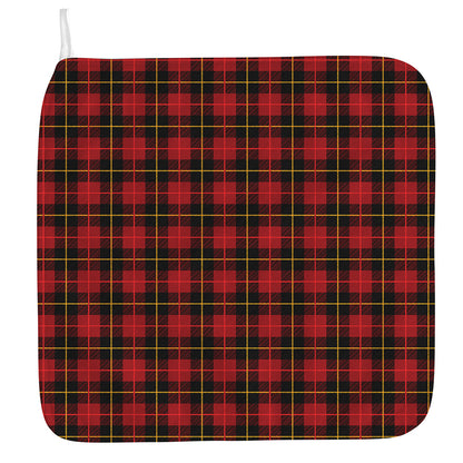 Clan Macqueen Tartan Pattern Print Hand Towel