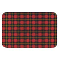 Clan Macqueen Tartan Pattern Print Indoor Door Mat