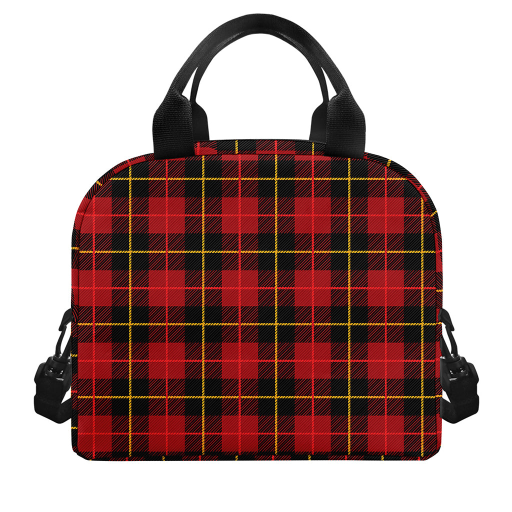 Clan Macqueen Tartan Pattern Print Insulated Lunch Bag