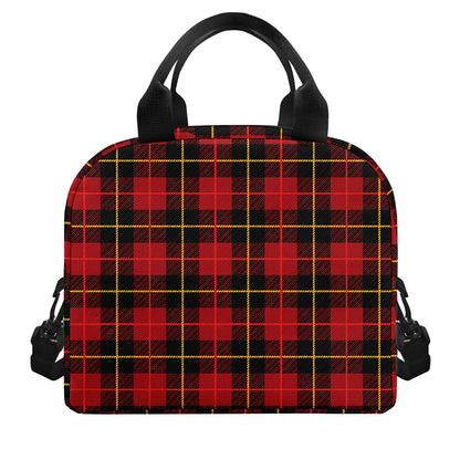 Clan Macqueen Tartan Pattern Print Insulated Lunch Bag