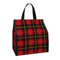 Clan Macqueen Tartan Pattern Print Insulated Lunch Tote