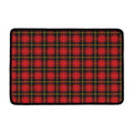 Clan Macqueen Tartan Pattern Print Kitchen Mat