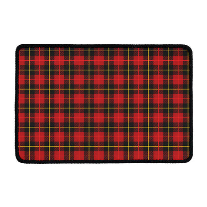 Clan Macqueen Tartan Pattern Print Kitchen Mat