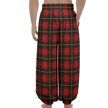 Clan Macqueen Tartan Pattern Print Lantern Pants