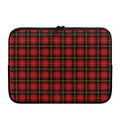 Clan Macqueen Tartan Pattern Print Laptop Sleeve