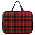Clan Macqueen Tartan Pattern Print Laptop Sleeve With Handle