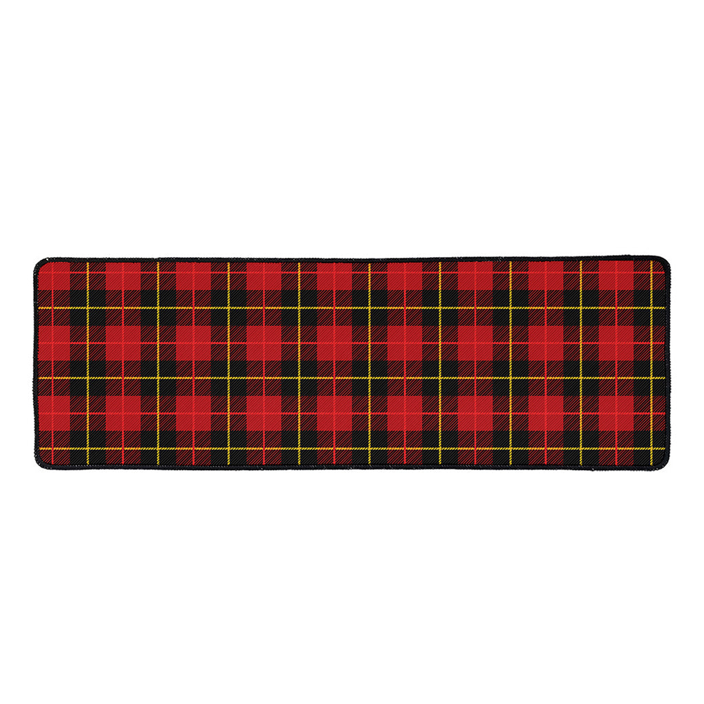 Clan Macqueen Tartan Pattern Print Long Kitchen Mat