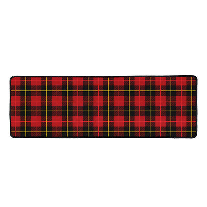 Clan Macqueen Tartan Pattern Print Long Kitchen Mat