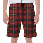 Clan Macqueen Tartan Pattern Print Men's Beach Shorts