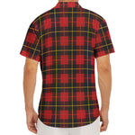 Clan Macqueen Tartan Pattern Print Men's Deep V-Neck Shirt