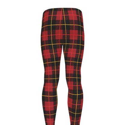 Clan Macqueen Tartan Pattern Print Men's leggings
