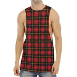 Clan Macqueen Tartan Pattern Print Men's Muscle Tank Top