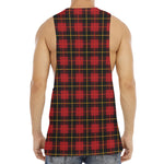 Clan Macqueen Tartan Pattern Print Men's Muscle Tank Top