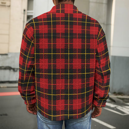 Clan Macqueen Tartan Pattern Print Men's Shirt Jacket