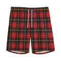 Clan Macqueen Tartan Pattern Print Men's Athletic Shorts
