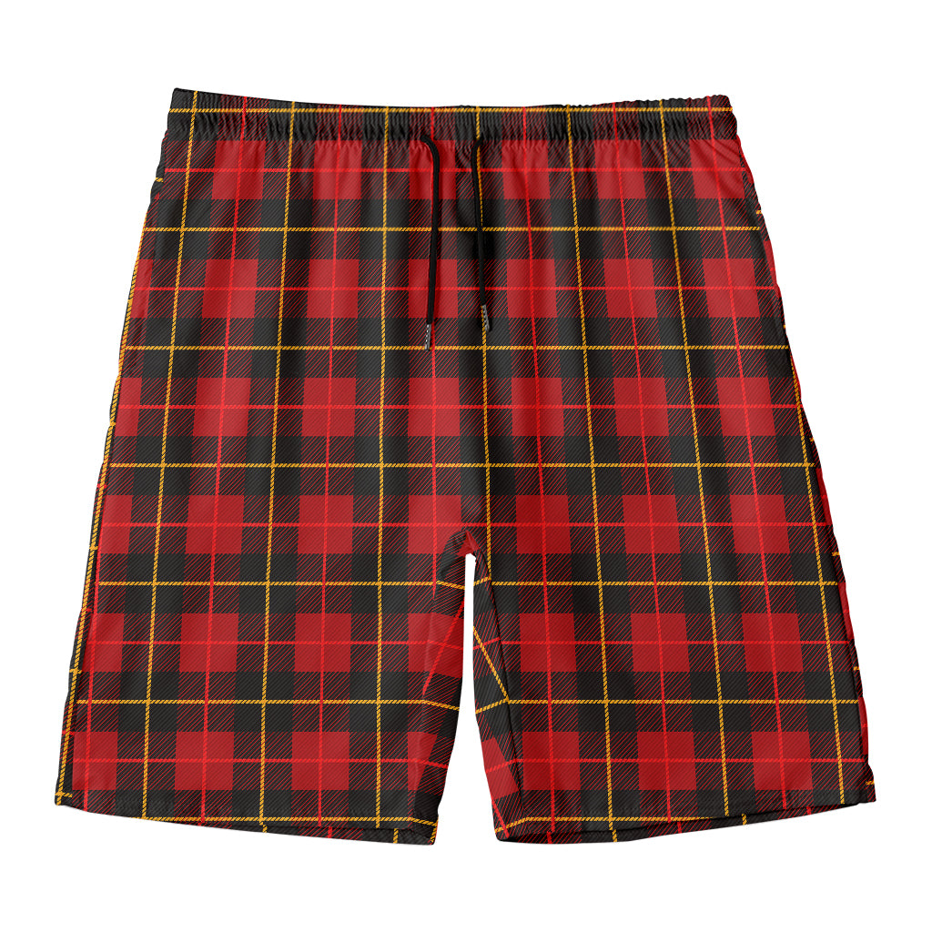 Clan Macqueen Tartan Pattern Print Men's Swim Trunks