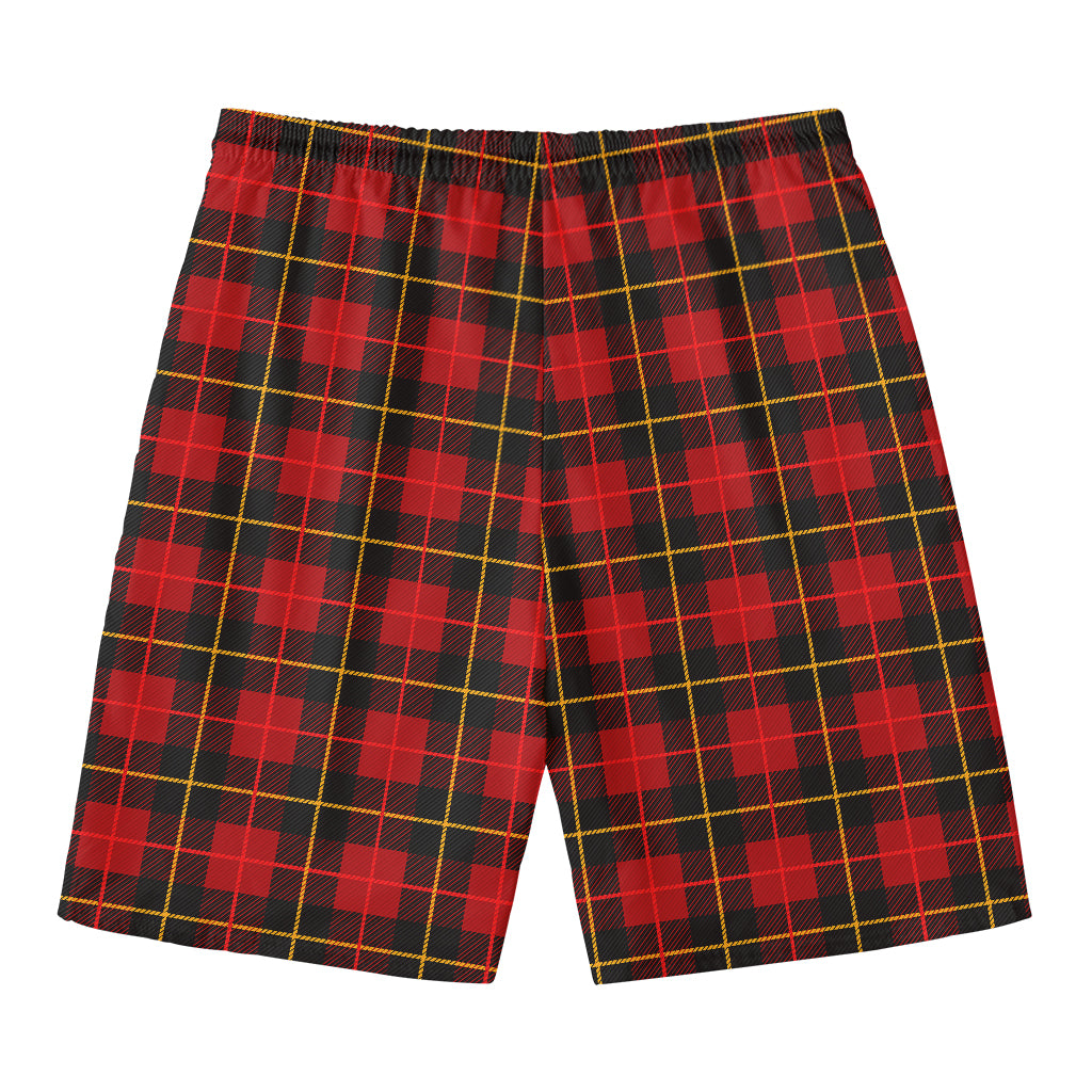 Clan Macqueen Tartan Pattern Print Men's Swim Trunks