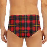 Clan Macqueen Tartan Pattern Print Men's Triangle Swim Briefs