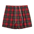 Clan Macqueen Tartan Pattern Print Mesh Shorts