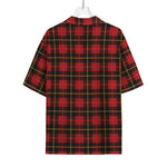 Clan Macqueen Tartan Pattern Print Rayon Hawaiian Shirt