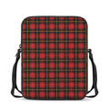 Clan Macqueen Tartan Pattern Print Rectangular Crossbody Bag