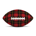 Clan Macqueen Tartan Pattern Print Rugby Ball
