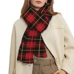 Clan Macqueen Tartan Pattern Print Scarf