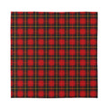 Clan Macqueen Tartan Pattern Print Silk Bandana