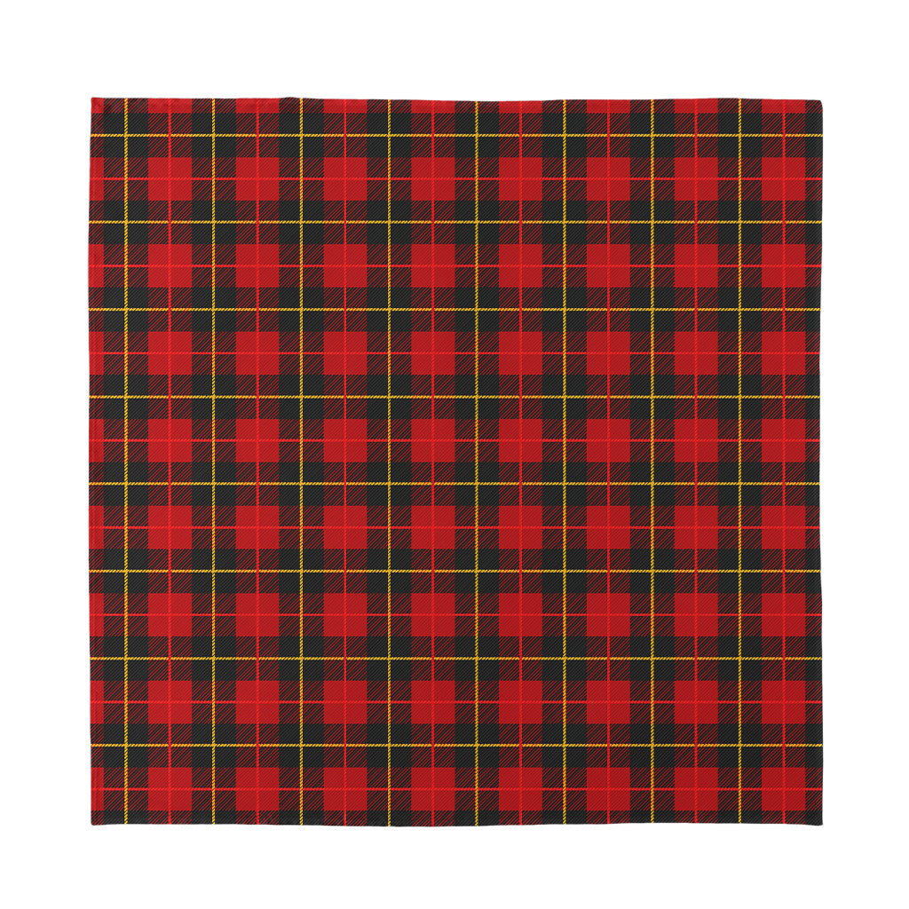 Clan Macqueen Tartan Pattern Print Silk Bandana