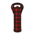 Clan Macqueen Tartan Pattern Print Single Neoprene Wine Tote