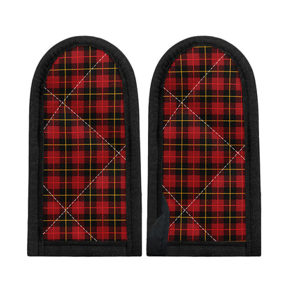 Clan Macqueen Tartan Pattern Print Skillet Handle Cover
