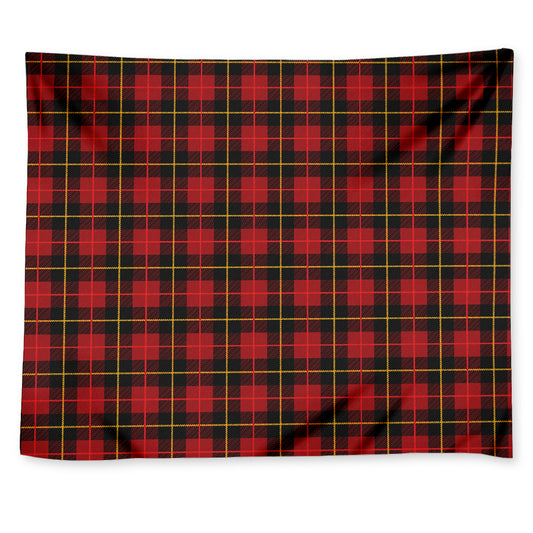 Clan Macqueen Tartan Pattern Print Tapestry