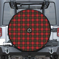 Clan Macqueen Tartan Pattern Print Tire Cover With Camera Hole