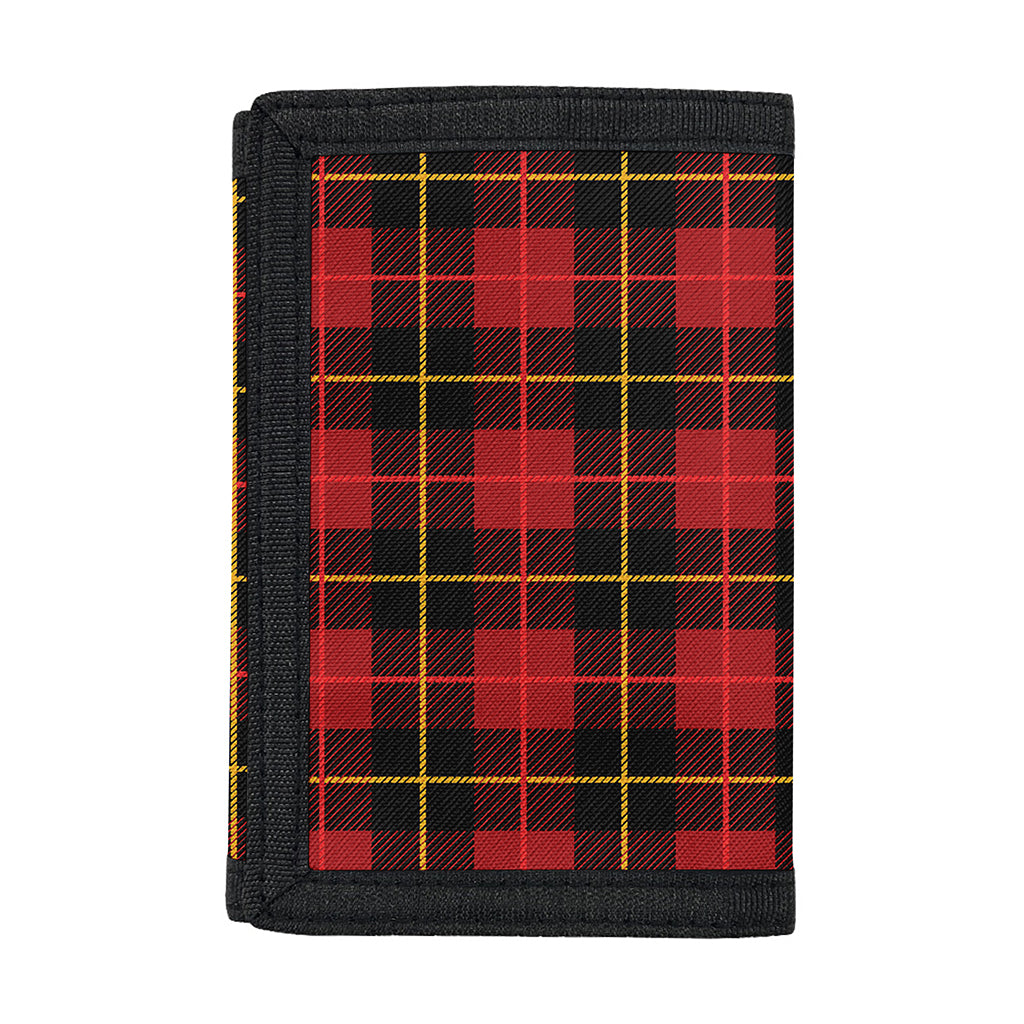 Clan Macqueen Tartan Pattern Print Trifold Wallet