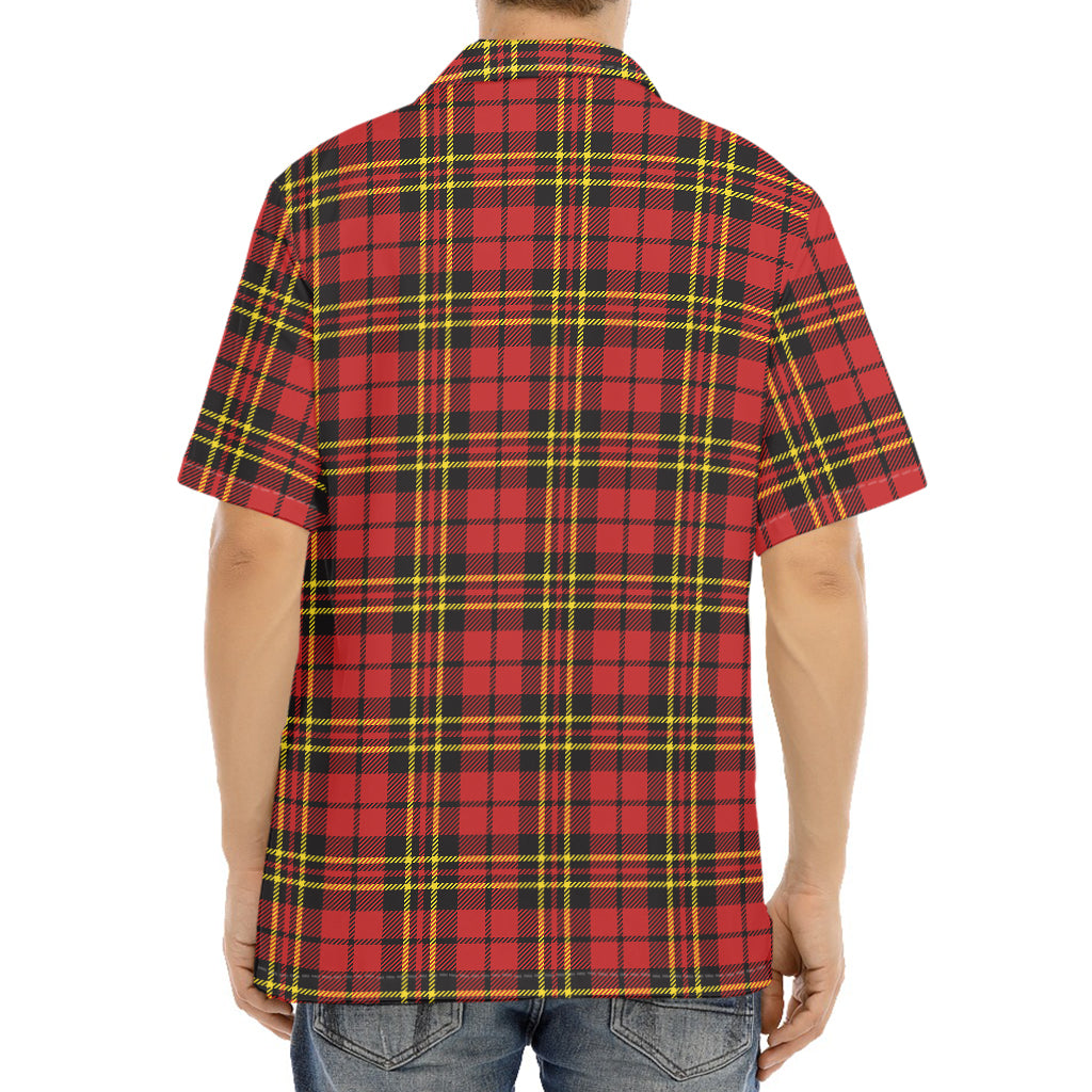 Clan Wallace Scottish Tartan Print Aloha Shirt