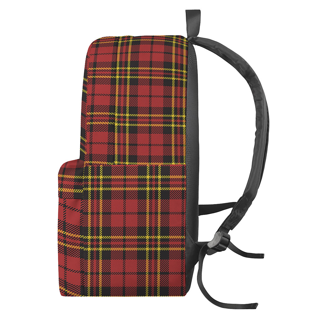 Clan Wallace Scottish Tartan Print Backpack