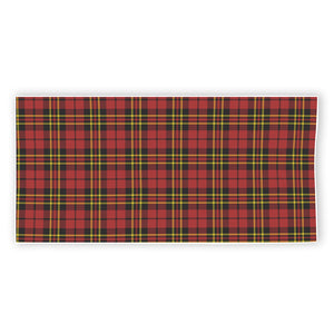 Clan Wallace Scottish Tartan Print Beach Towel