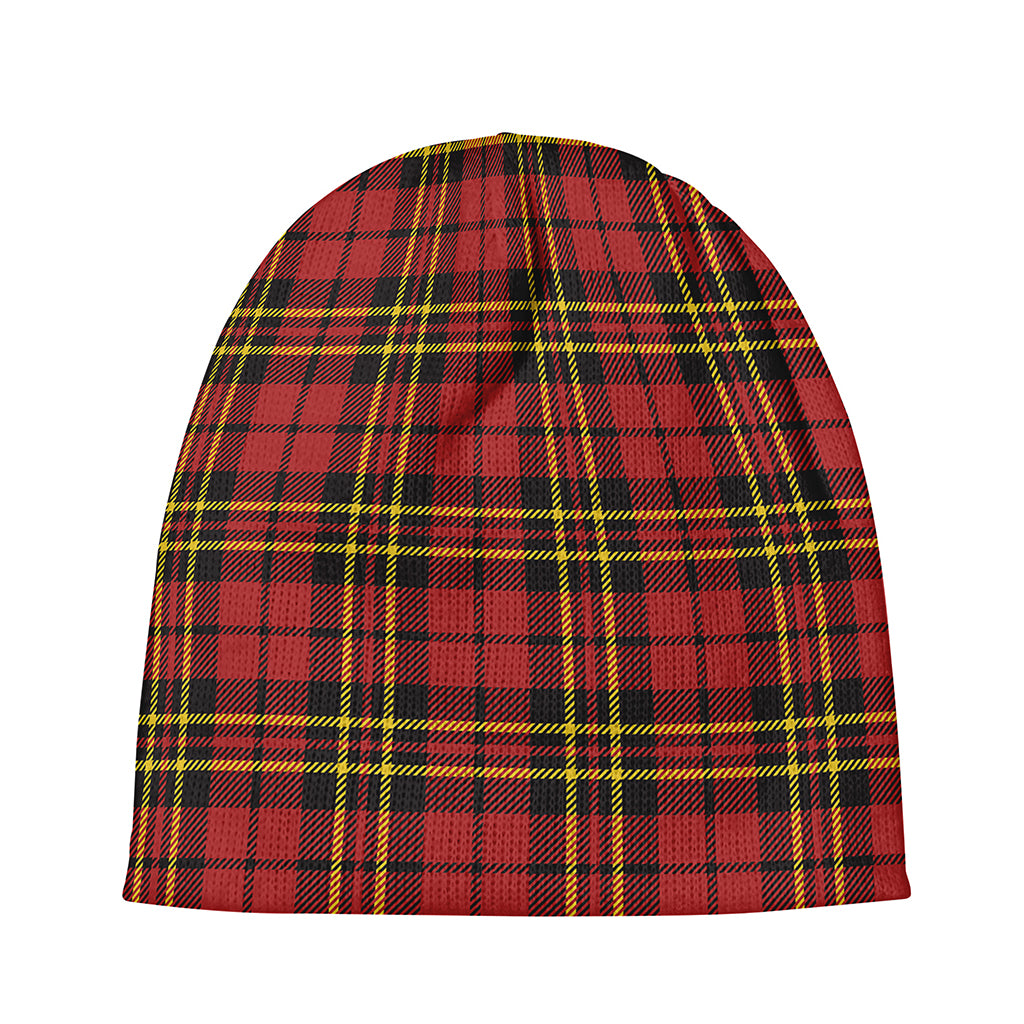 Clan Wallace Scottish Tartan Print Beanie