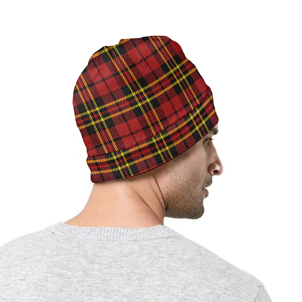 Clan Wallace Scottish Tartan Print Beanie