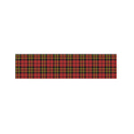 Clan Wallace Scottish Tartan Print Bed Runner