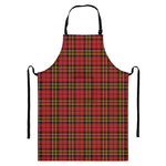 Clan Wallace Scottish Tartan Print Bib Apron With Pocket
