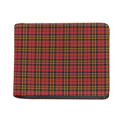 Clan Wallace Scottish Tartan Print Bifold Wallet