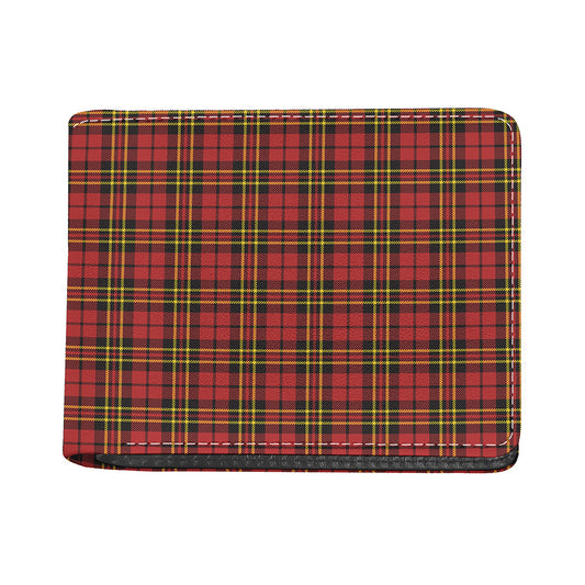 Clan Wallace Scottish Tartan Print Bifold Wallet