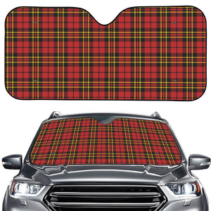 Clan Wallace Scottish Tartan Print Car Windshield Sun Shade