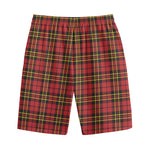 Clan Wallace Scottish Tartan Print Cotton Shorts