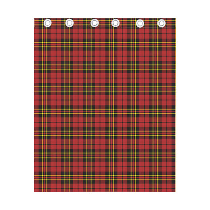 Clan Wallace Scottish Tartan Print Curtain