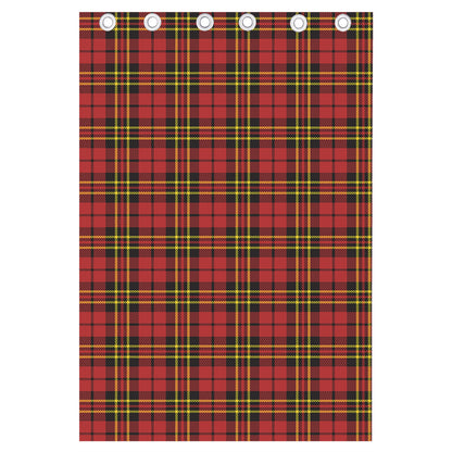Clan Wallace Scottish Tartan Print Curtain